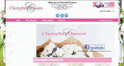 Desktop Screenshot of cherryhillflorist.net